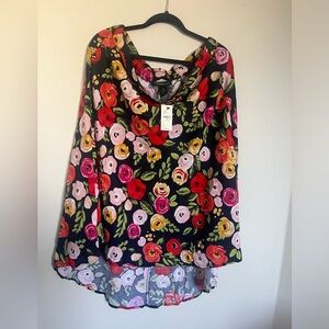 NWT floral midi skirt laneBryant size 18/20